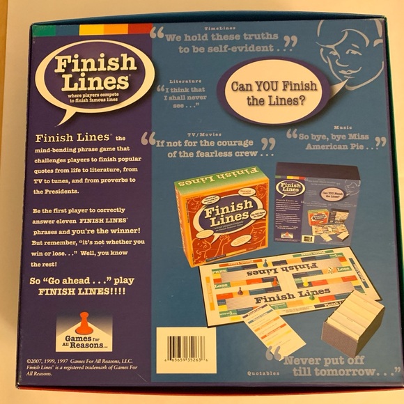 Finish Lines (game) - Picture 2 of 12